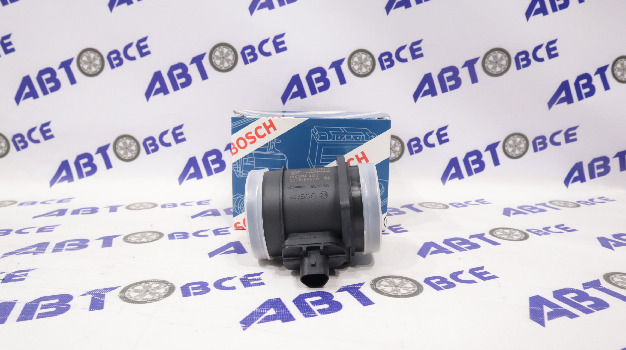 Датчик ДМРВ 16V ВАЗ-2170-1118 (под электронную педаль) №225 ЭКОНОМ BOSCH 